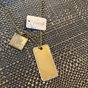 Barneys and Chamak by Priya Kakkar DogTag necklace